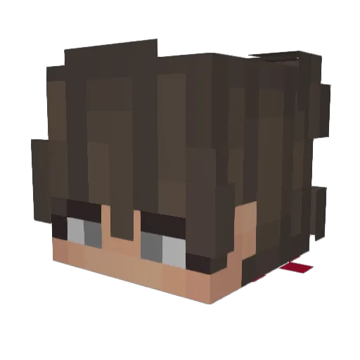 67_thorsuwu Minecraft avatar head, 3D render
