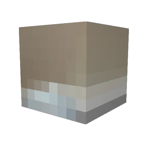 67cps_ Minecraft avatar head, 3D render