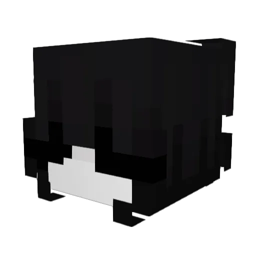 67tv Minecraft avatar head, 3D render