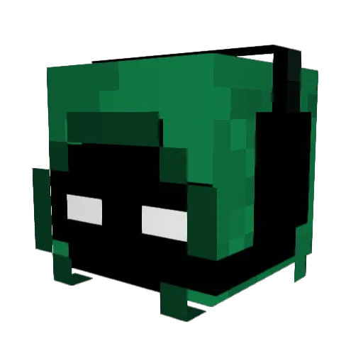 69ADEM69 Minecraft avatar head, 3D render