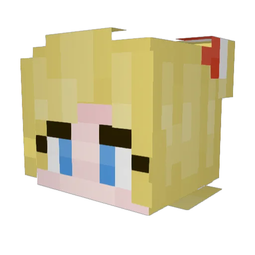 69BootyHunter69 Minecraft avatar head, 3D render