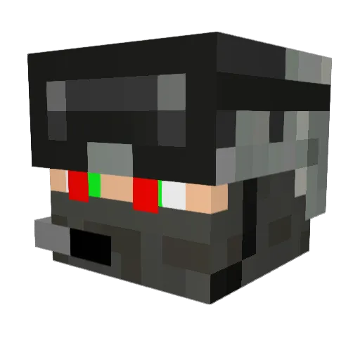 69Christ69 Minecraft avatar head, 3D render