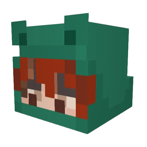 69Co0chDestroyer Minecraft avatar head, 3D render