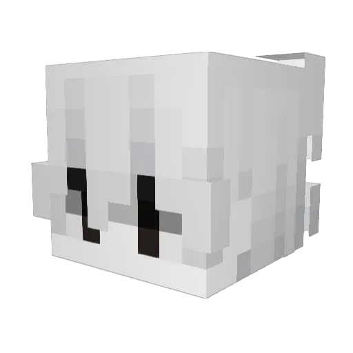 69FatBatman Minecraft avatar head, 3D render