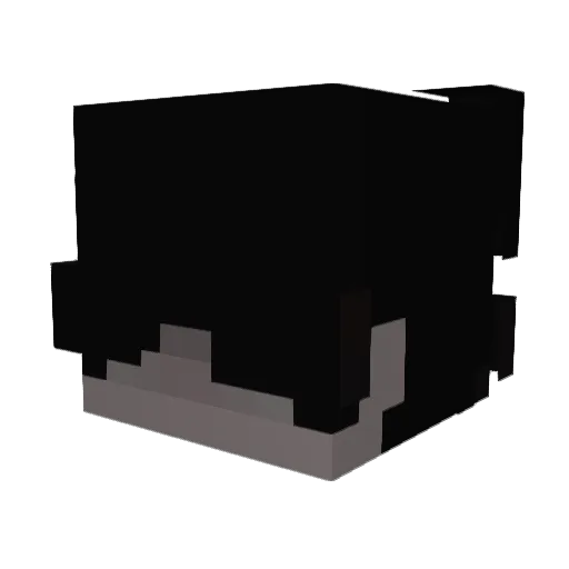 69Juctrox Minecraft avatar head, 3D render