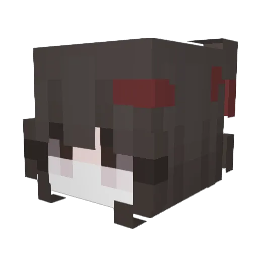 69ZenciGot69 Minecraft avatar head, 3D render