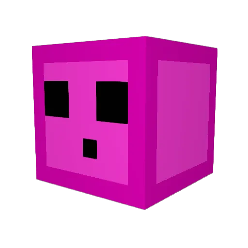 69_SAVAGE Minecraft avatar head, 3D render