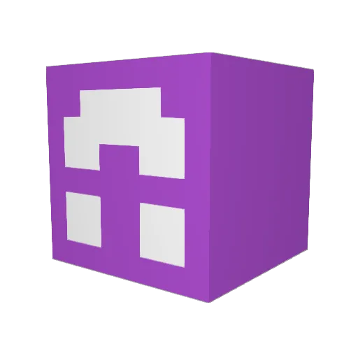 69_Void_69 Minecraft avatar head, 3D render