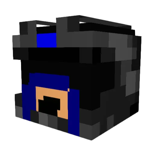69_slayer_69 Minecraft avatar head, 3D render