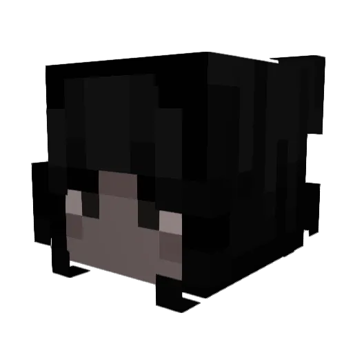 69bida420 Minecraft avatar head, 3D render