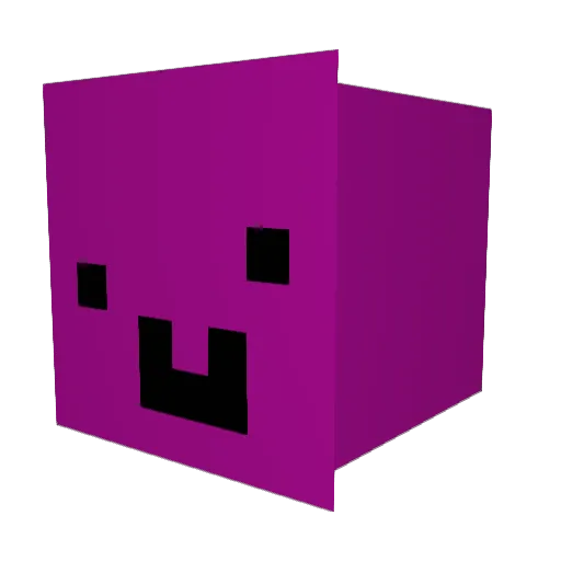 6Beon Minecraft avatar head, 3D render