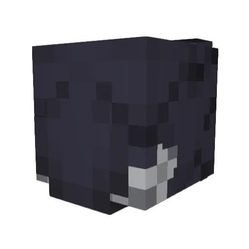 6Jam9 Minecraft avatar head, 3D render
