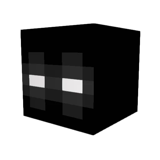 6L0 Minecraft avatar head, 3D render