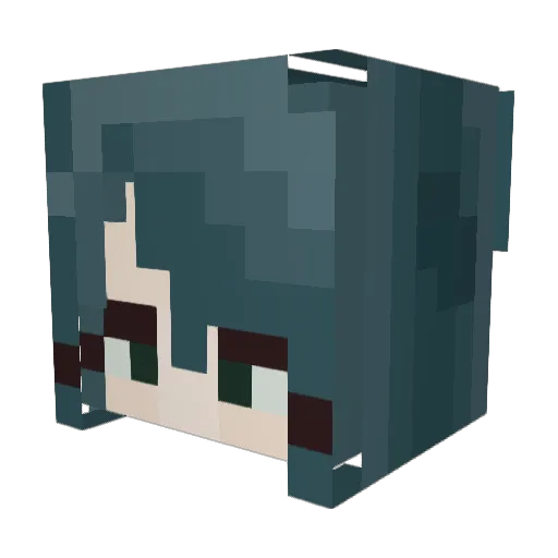 6PhoneGuy7 Minecraft avatar head, 3D render