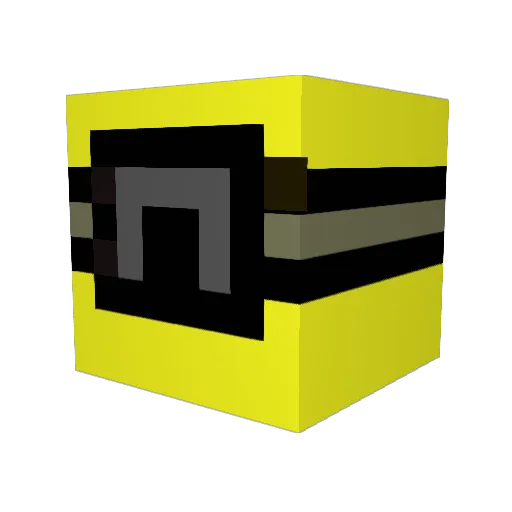 6TomTom9 Minecraft avatar head, 3D render