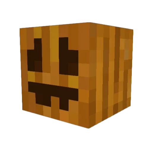 6U_U9 Minecraft avatar head, 3D render