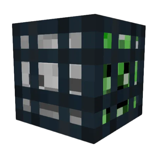 6_Armed_Ninja Minecraft avatar head, 3D render