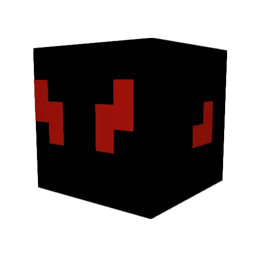 6ifer Minecraft avatar head, 3D render