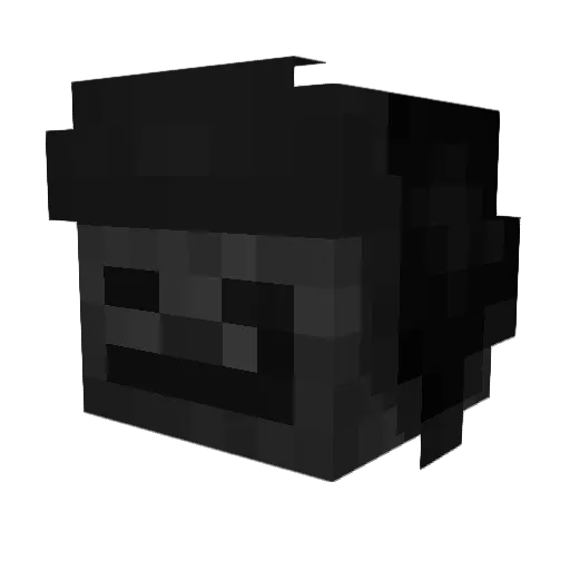 6ix7evenkid Minecraft avatar head, 3D render