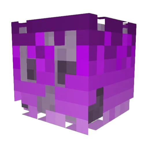 6ixI5 Minecraft avatar head, 3D render