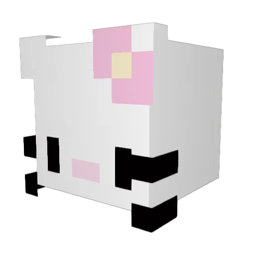 6meggie9 Minecraft avatar head, 3D render