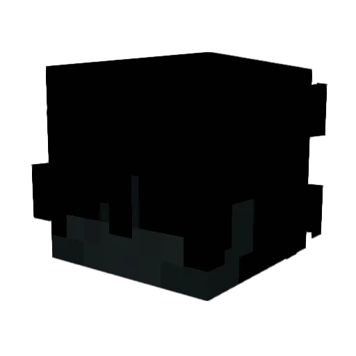 6slowlyy Minecraft avatar head, 3D render