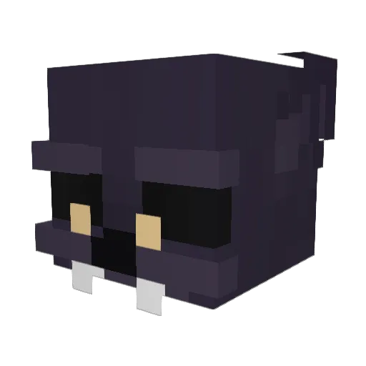 6sta6r Minecraft avatar head, 3D render