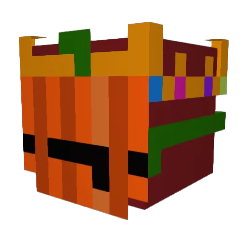 70palcexe07 Minecraft avatar head, 3D render