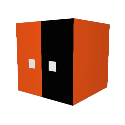 716253 Minecraft avatar head, 3D render