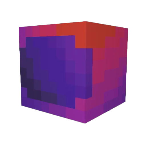 72mikeee Minecraft avatar head, 3D render