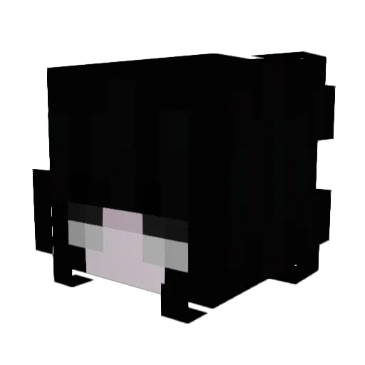 764flex Minecraft avatar head, 3D render