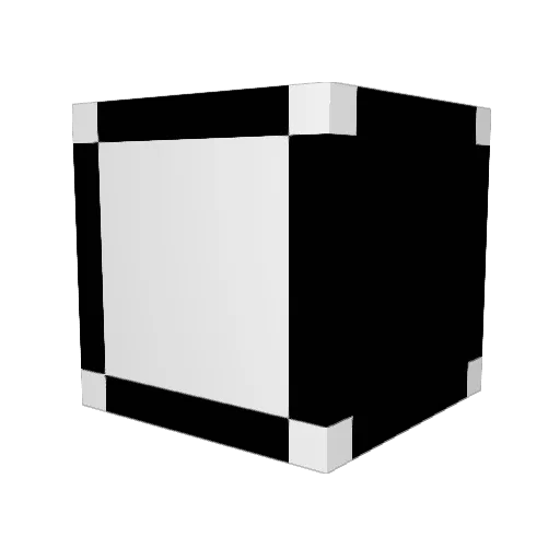 76ld70 Minecraft avatar head, 3D render