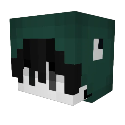 777JACOB Minecraft avatar head, 3D render