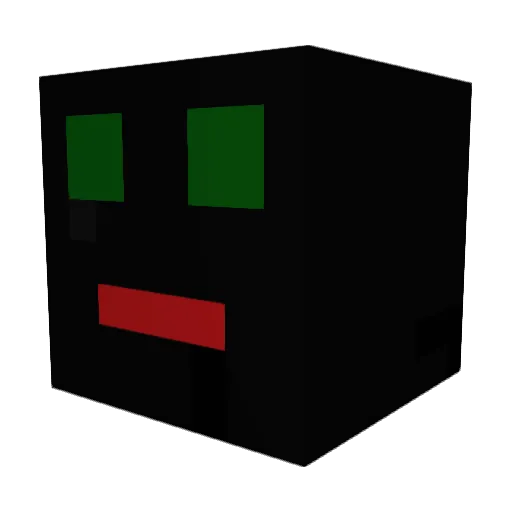 777Jannis Minecraft avatar head, 3D render