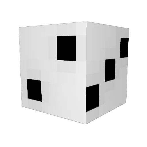 777Shark777 Minecraft avatar head, 3D render
