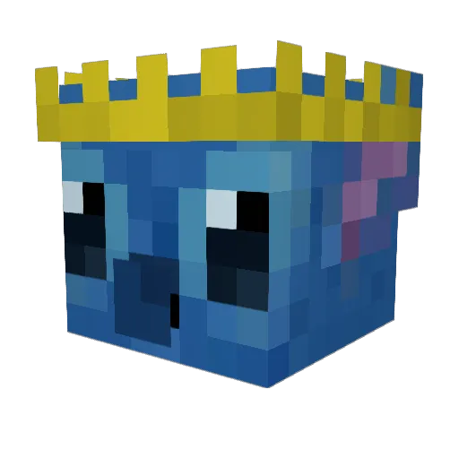 77Jackson Minecraft avatar head, 3D render