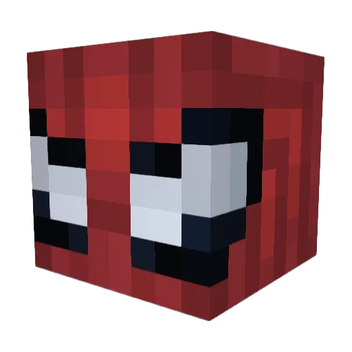 77alex_77 Minecraft avatar head, 3D render