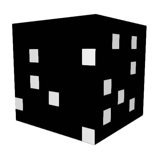77nwr Minecraft avatar head, 3D render