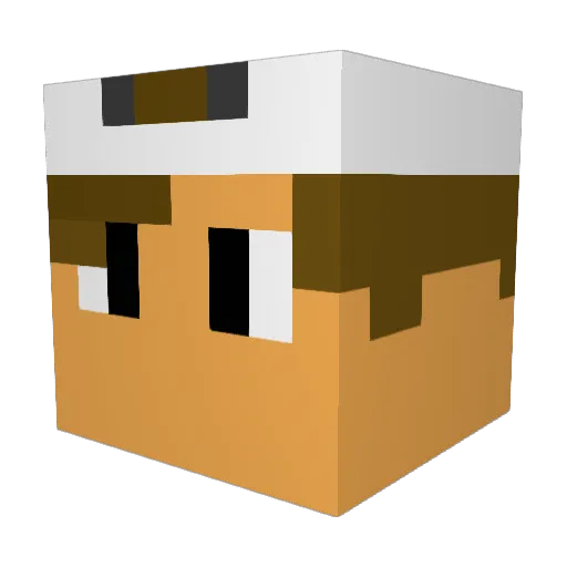 7Boogeyman7 Minecraft avatar head, 3D render