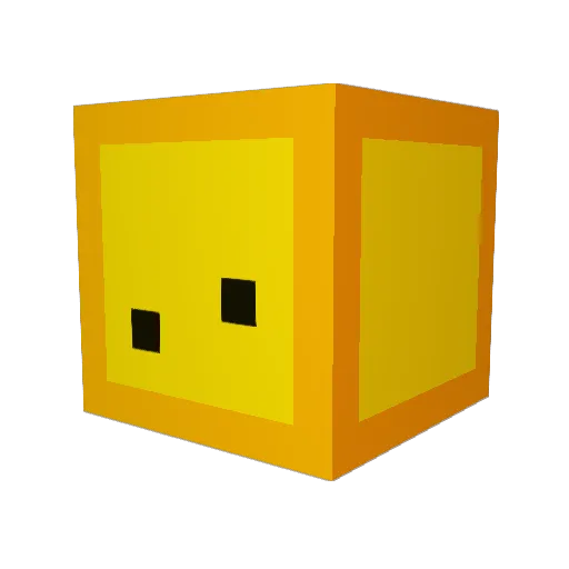7FaKe7 Minecraft avatar head, 3D render
