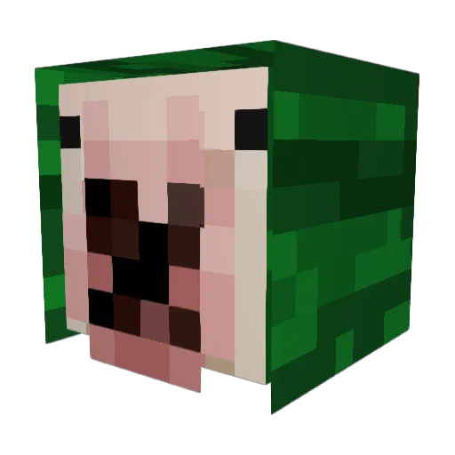 7Frank31Fronk7 Minecraft avatar head, 3D render