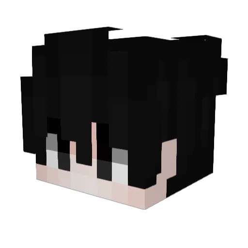 7Pxlco Minecraft avatar head, 3D render