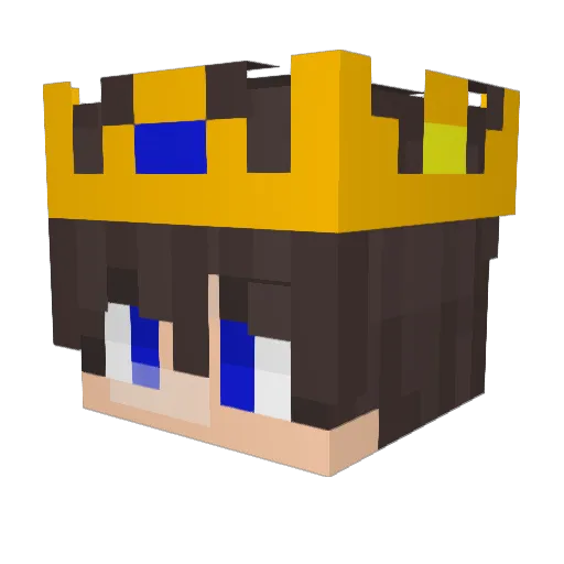 7Qichi_Reverie Minecraft avatar head, 3D render