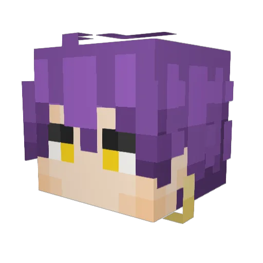 7SeaSinbad Minecraft avatar head, 3D render