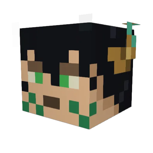 Minecraft-Avatar von 7_Spin: Kopf als 3D-Render