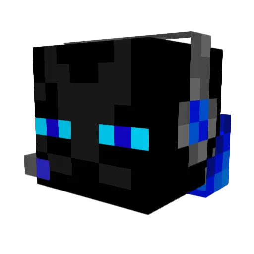7_Spyro_7 Minecraft avatar head, 3D render