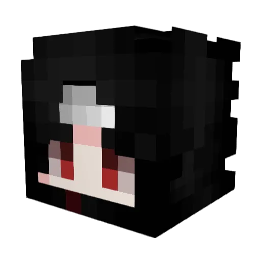 7_Sward Minecraft avatar head, 3D render