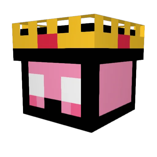 7_xzccc Minecraft avatar head, 3D render