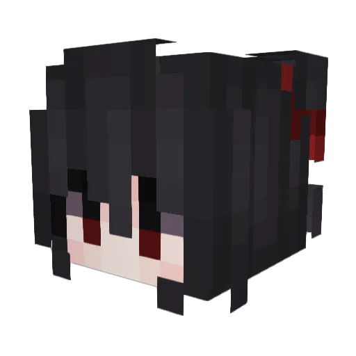7dol Minecraft avatar head, 3D render