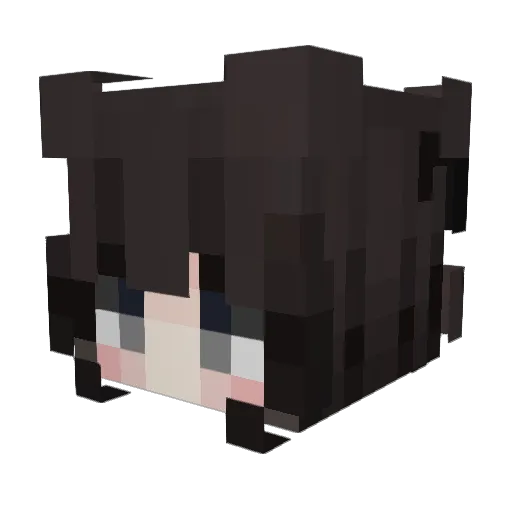 7empest06 Minecraft avatar head, 3D render